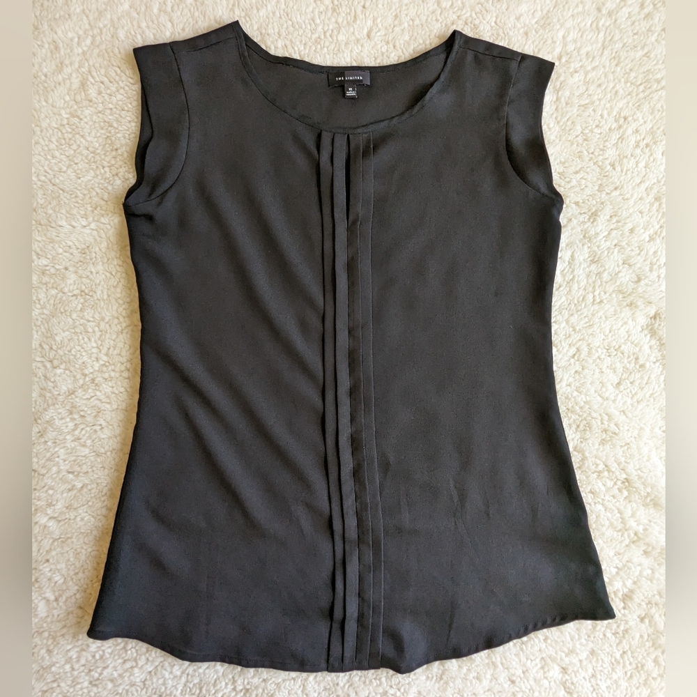 Silky cap sleeve blouse